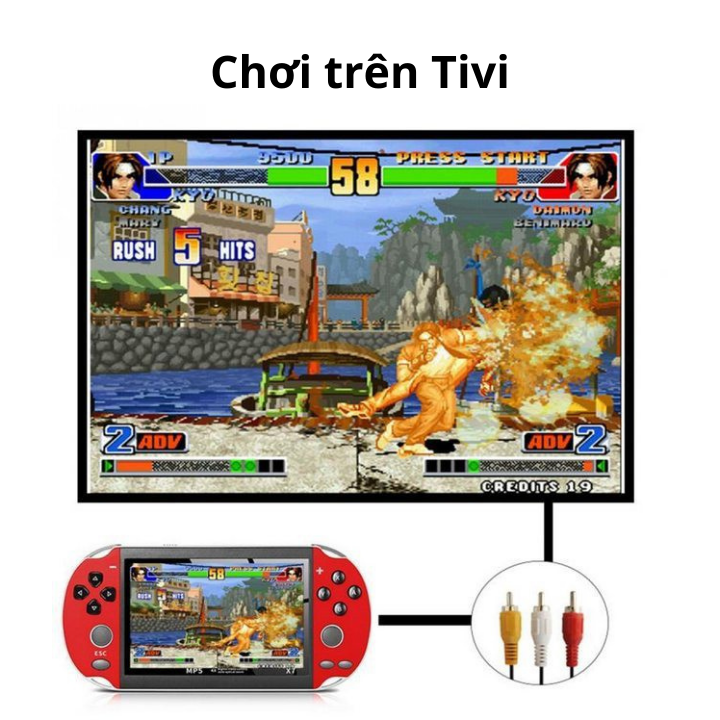 (Tặng Tai Nghe Cao Cấp + Thẻ Nhớ 8GB) Máy chơi game cầm tay X7 màn hình 4.3 inch 8gb có 9000 game , chơi game , xem phim , nghe nhạc , đọc sách , máy chơi game 4 nút , máy chơi gamer điện tử , máy chơi game mini , máy chơi game psp