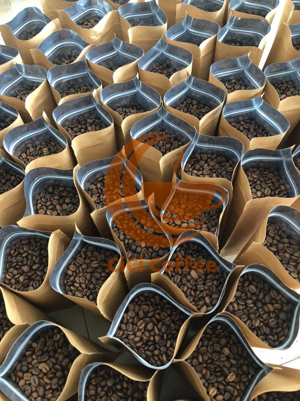 Cà Phê Hạt Rang Mộc Arabica ( Cầu Đất) 500gr