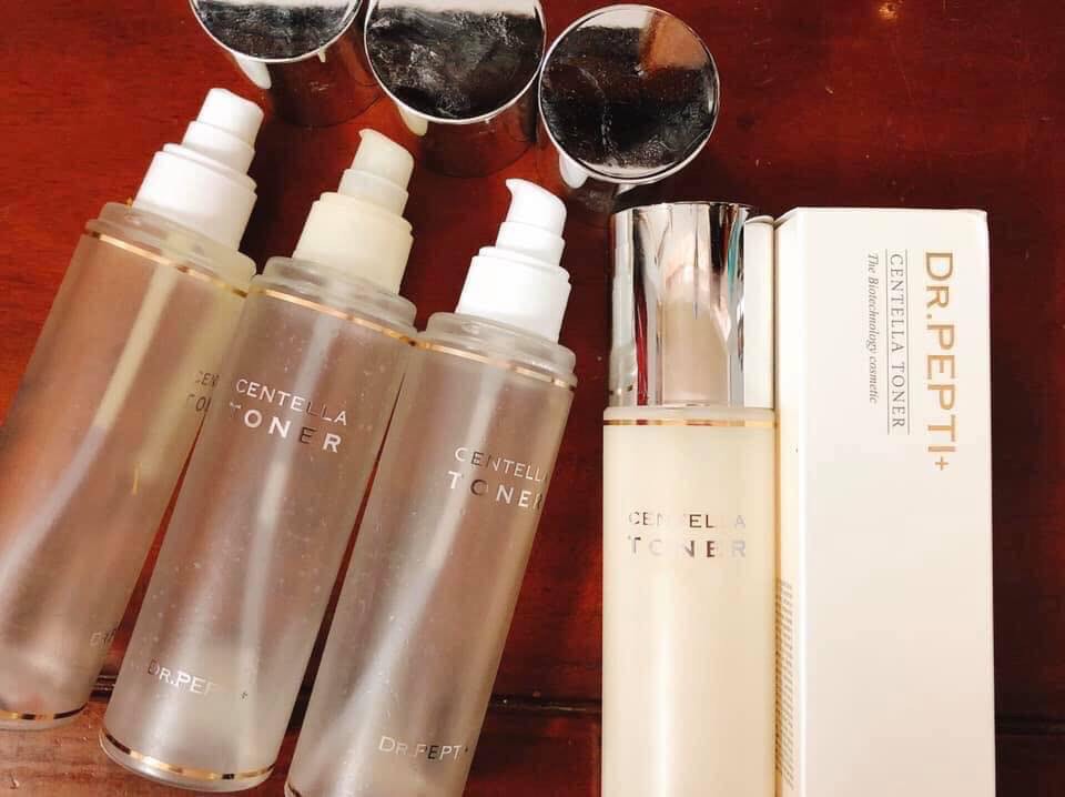 Nước hoa hồng Dr.Pepti+ CENTELLA TONER Hàn Quốc