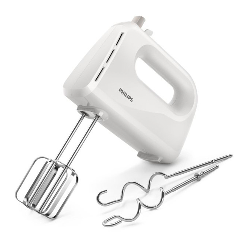 Máy đánh trứng Philips HR3705 (Xám) - Hàng  bảo hành 2 năm