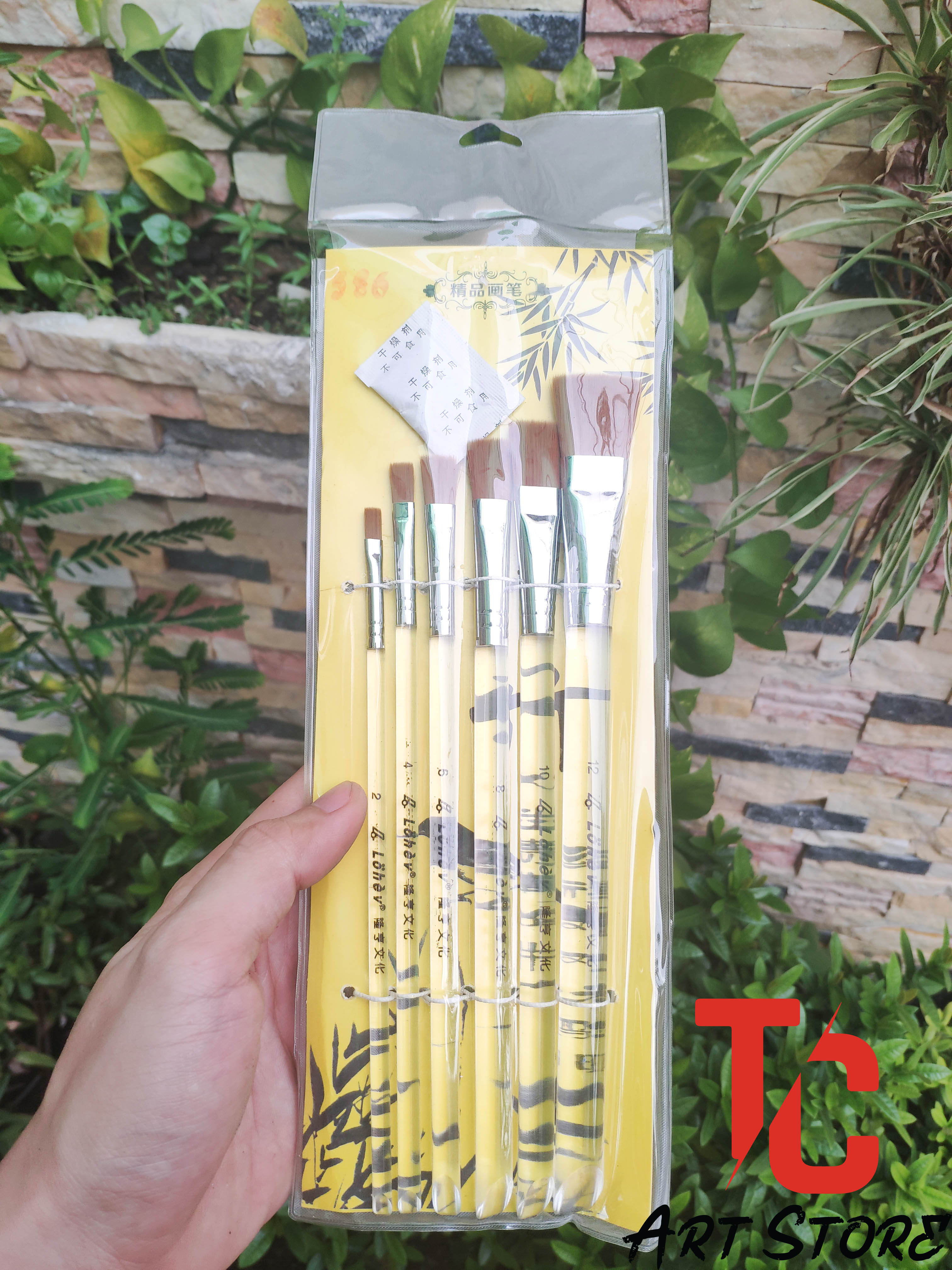 [TC Art Store] BỘ CỌ CÁN TRONG LOHEV 586 ( BỘ 6 CÂY)