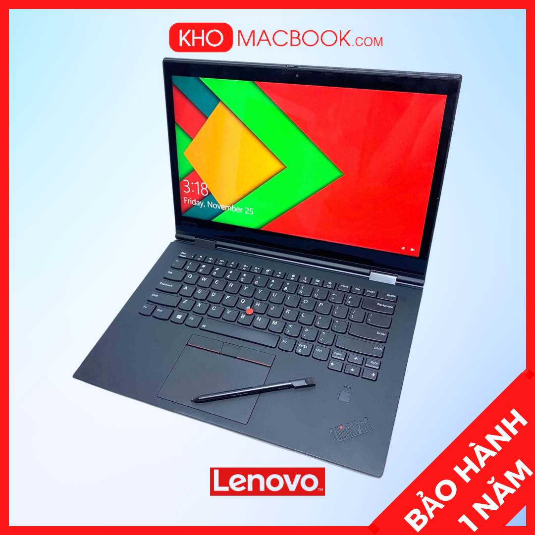 Thinkpad x1 yoga gen 3 core i7-8650 l ram 16gb l ssd 256gb l màn 14 inch fhd hàng mới 99%