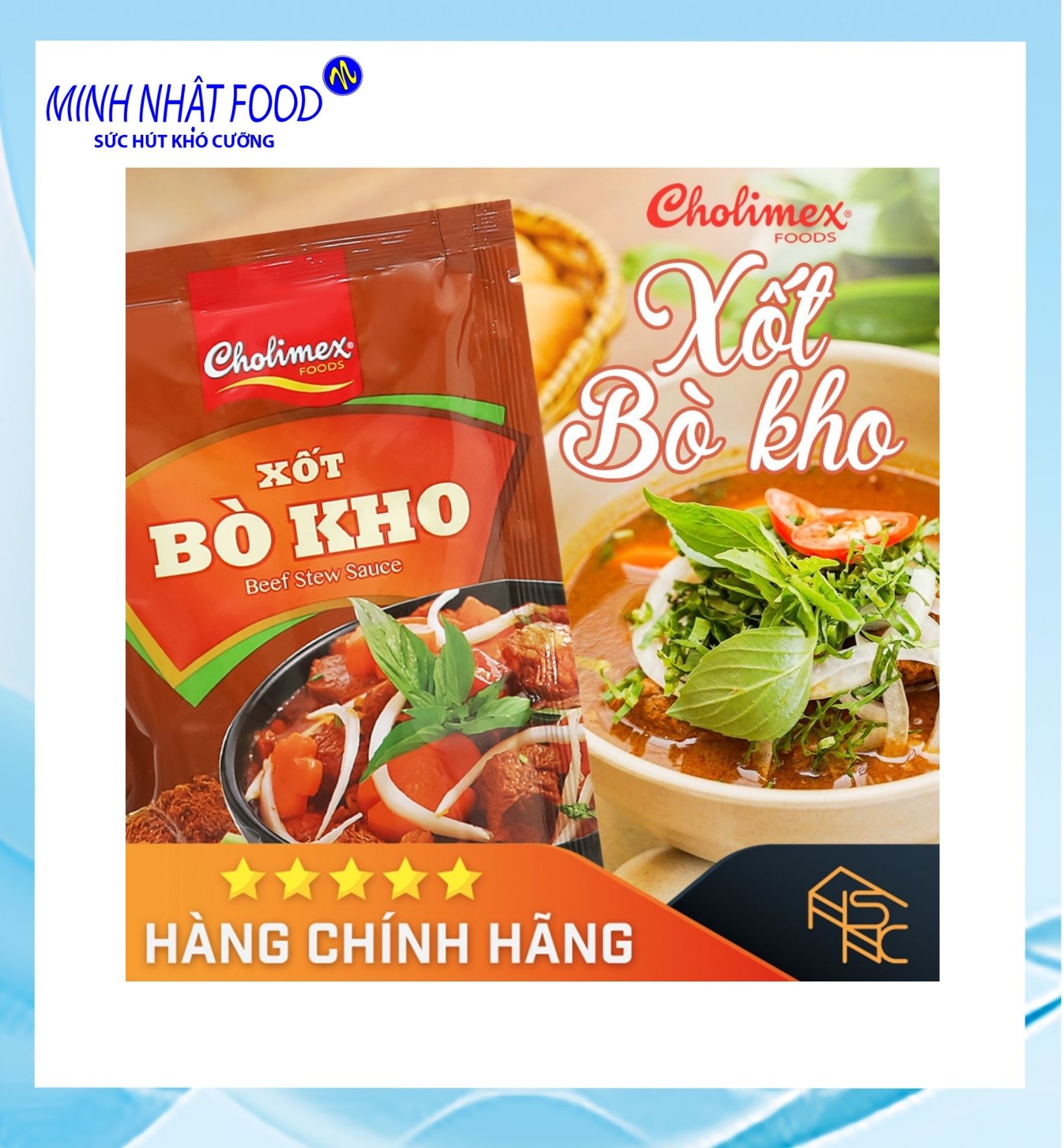 Xốt Bò Kho Cholimex gói 90g