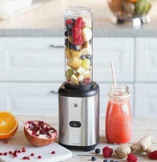 Wmf kult mix & go mini smoothie maker, shake mixer, blender electric, 300 watt, tritan plastic bottle
