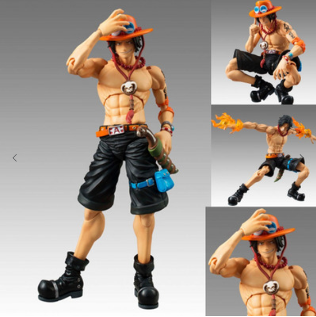 Mô hình khớp One piece Luffy Ace Zoro Mihawk