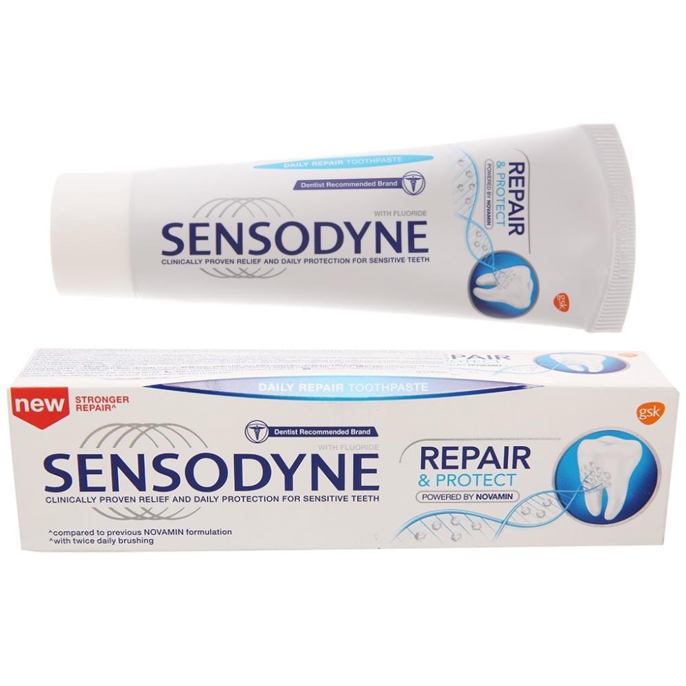 Combo 4 tuýp kem đánh răng Sensodyn