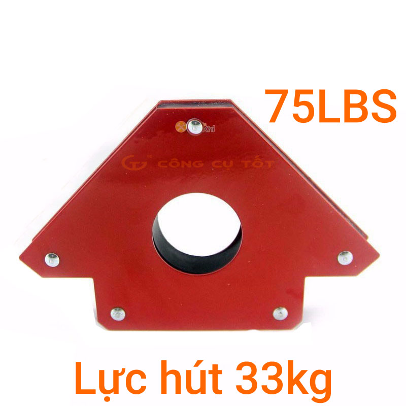 Ke góc nam châm 75lbs lực hút 33kg