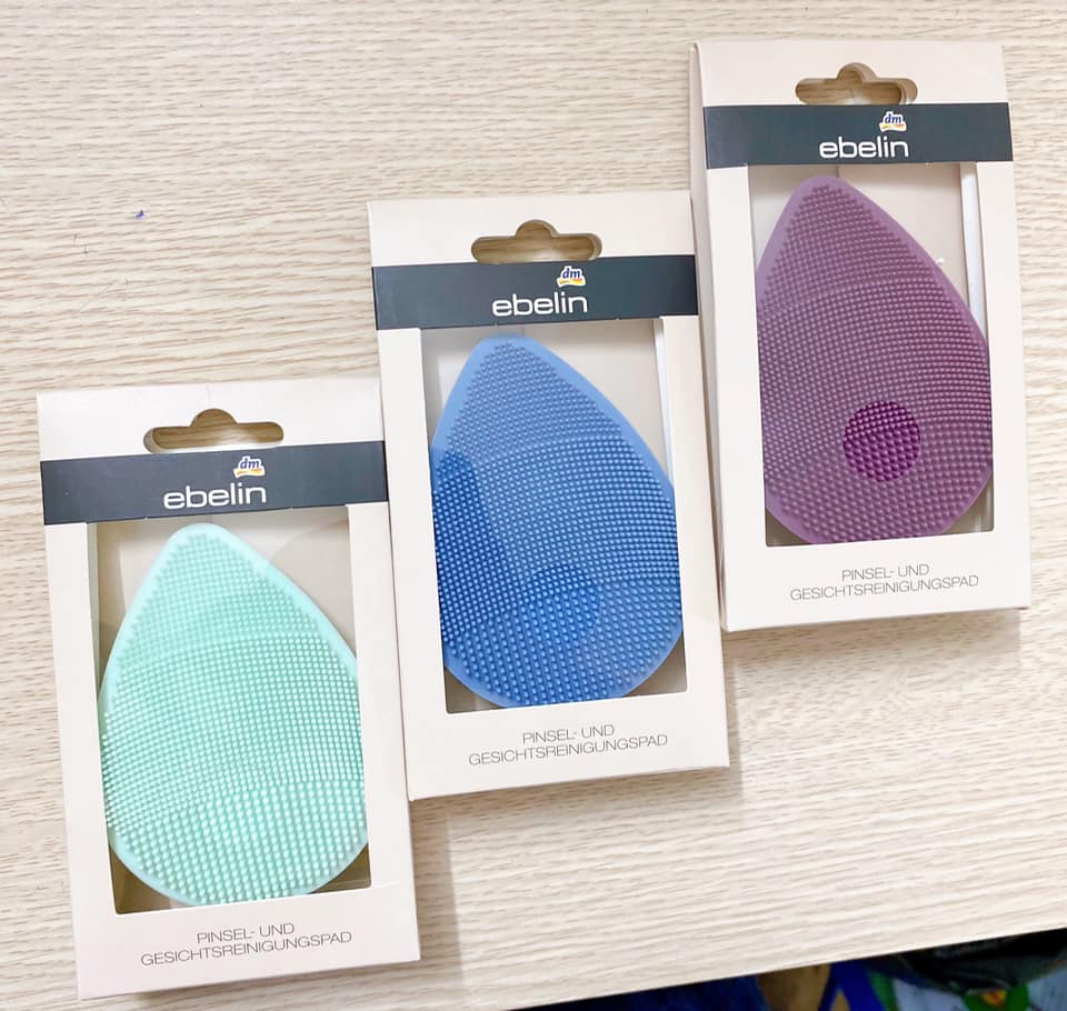 Miếng rửa mặt dạng Silicon EBELIN
