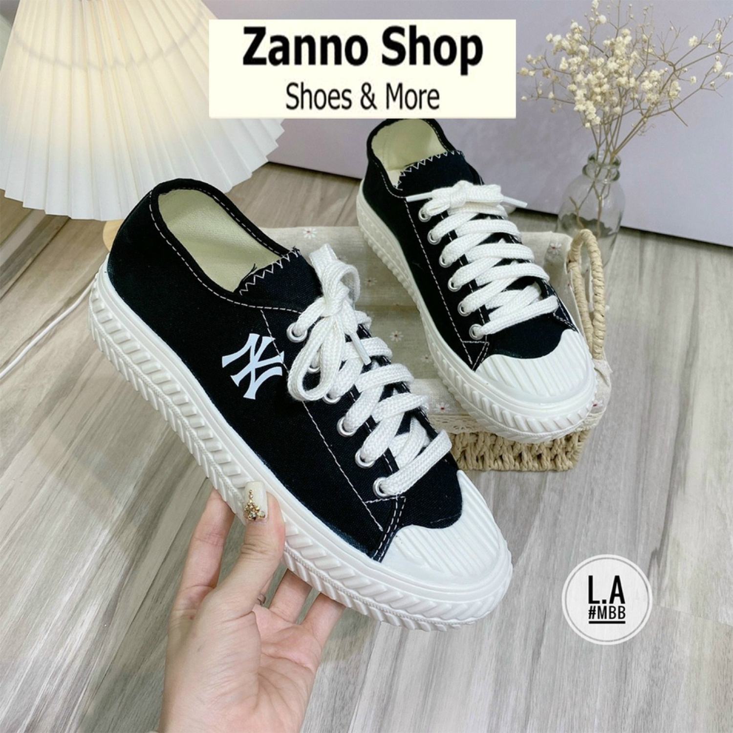 Giày Thể Thao Nữ Ny Đen cá tính đủ size 35 - 40 (ảnh,video thật)