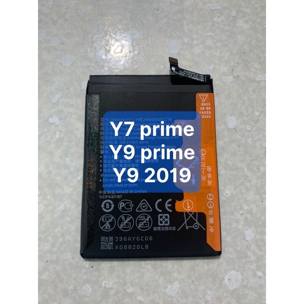 pin Y7 pro 2019 - huawei zin bảo hành lỗi 1 đổi 1 trong 3 tháng