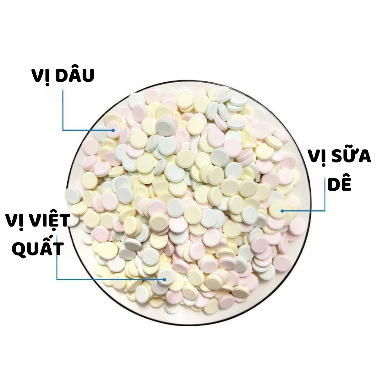 KẸO SỮA DÊ CANXI CHO CHÓ GÓI  (100gram)