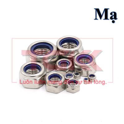 Đai ốc khóa mạ đầu PVC (M3-M24)