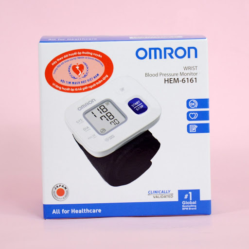 Máy Đo Huyết Áp Cổ Tay Omron - HEM-6161