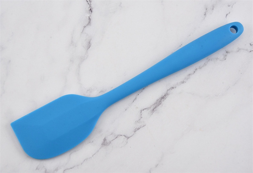 Cây phới trộn bột, phới dẹt Spatula silicon 2 size đủ màu