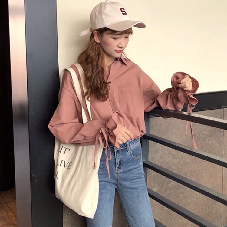 Áo Sơmi Voan Tay Loe Tiểu Thư TTS0360A