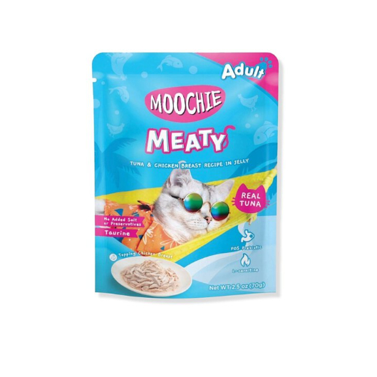 Pate cho mèo Moochie nhập khẩu Thái Lan gói 70g