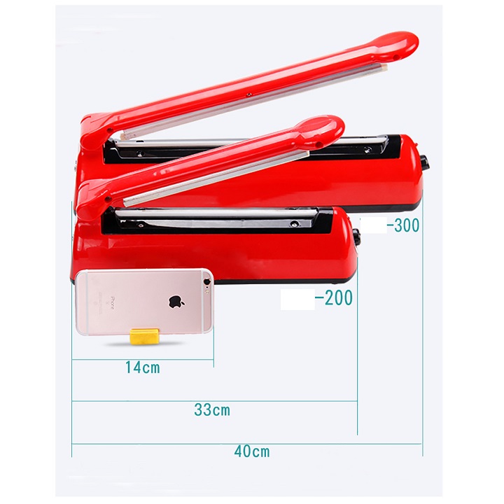 Máy hàn miệng túi 300x2mm - Chiều Rộng Mép Hàn Lên Tới 30cm, Giúp Bảo Quản Thực Vật Tươi Lâu Hơn, Áp Dụng Phổ Biến Trong Đời Sống
