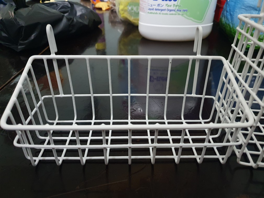giỏ cài lưới sắt. giỏ treo khung sắt trang trí - GIỎ 1