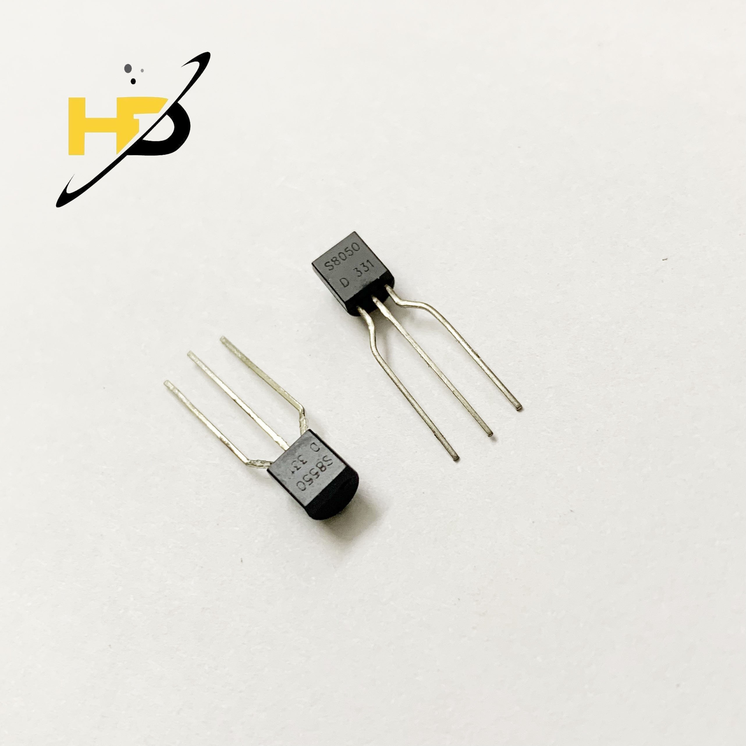 Combo Transistor S8550 và S8050 Hàng Đóng Dây (Set 10 Cặp)