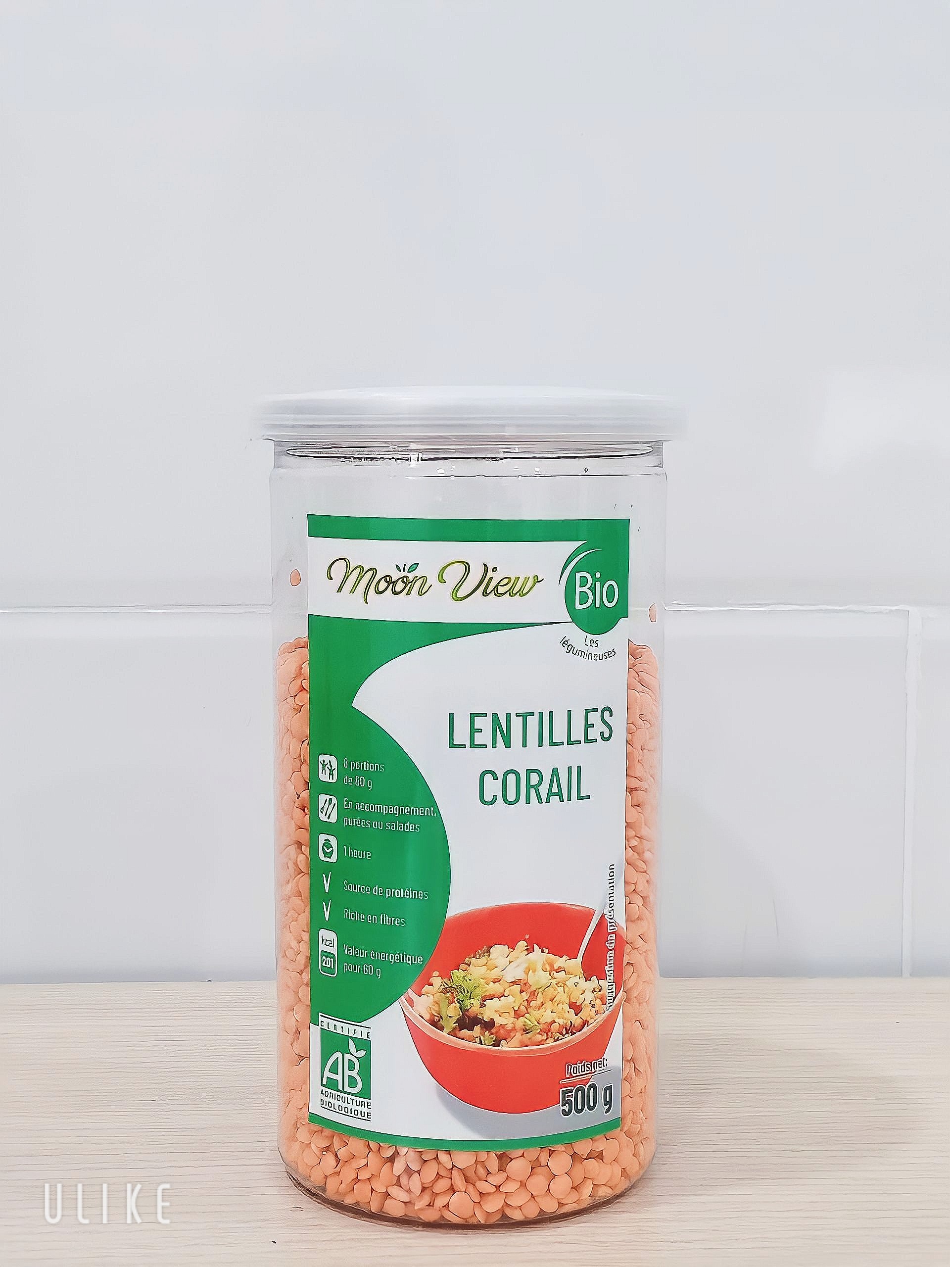 Đậu lăng đỏ nguyên hạt canada 500g moon view