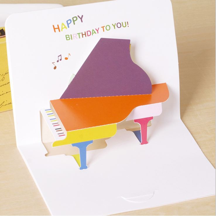 Thiệp Mừng Sinh Nhật Dạng Mở 3D Độc Đáo (11.5X15.5Cm)