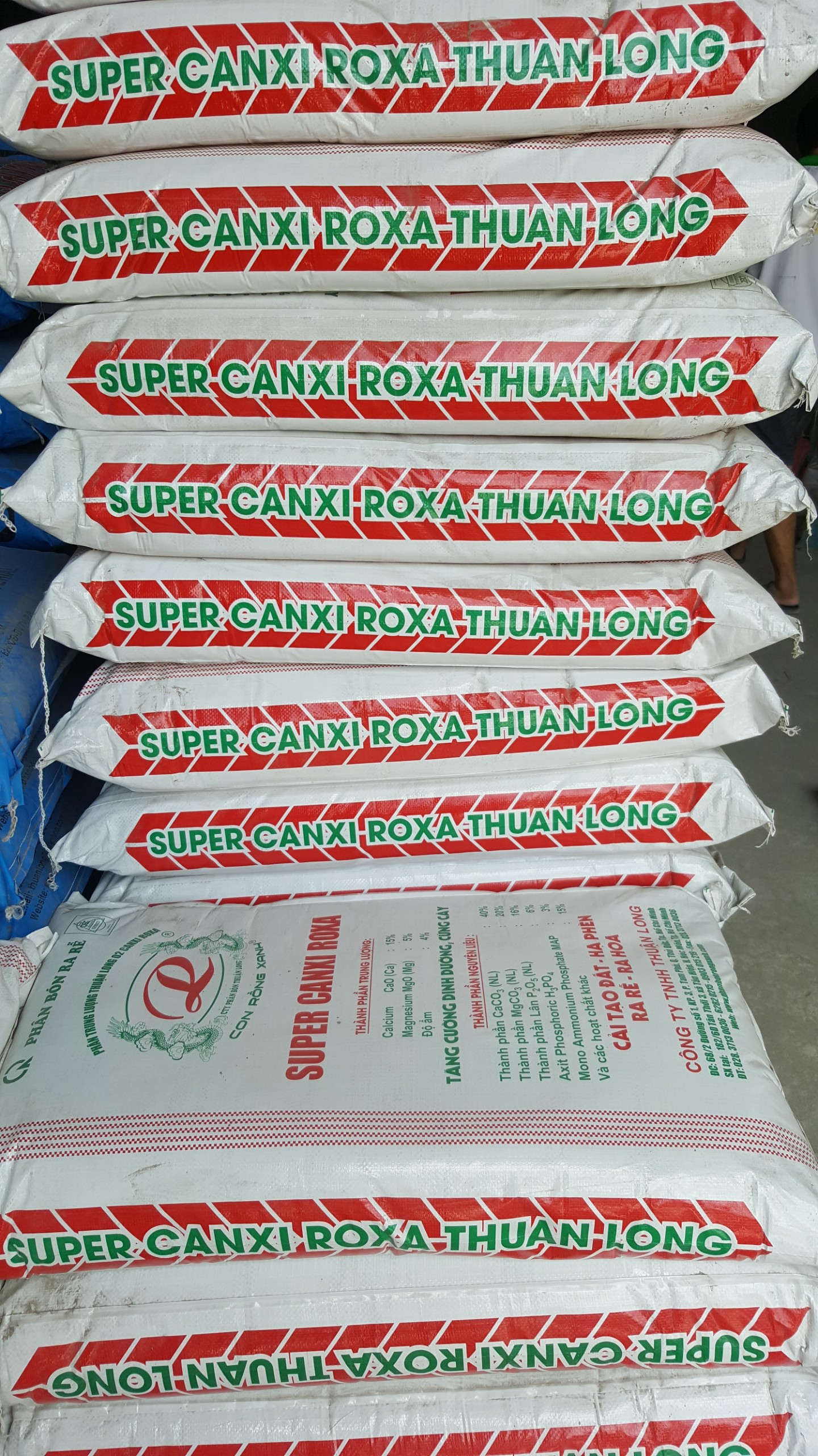 Phân bón LÂN CANXI ROXA cao cấp  - Túi Zip 1Kg