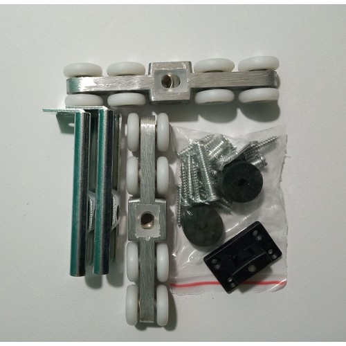 Bánh xe treo cửa lùa, con trượt cửa lùa nhôm