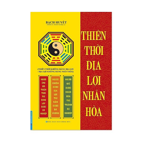 Sách - Thiên thời địa lợi nhân hòa - Mhbooks tặng sổ tay