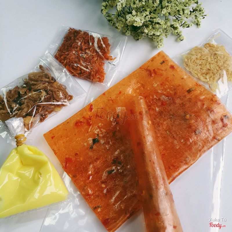 [HCM]Bánh Tráng Bơ Dẻo Tôm - Trai Đẹp Snack