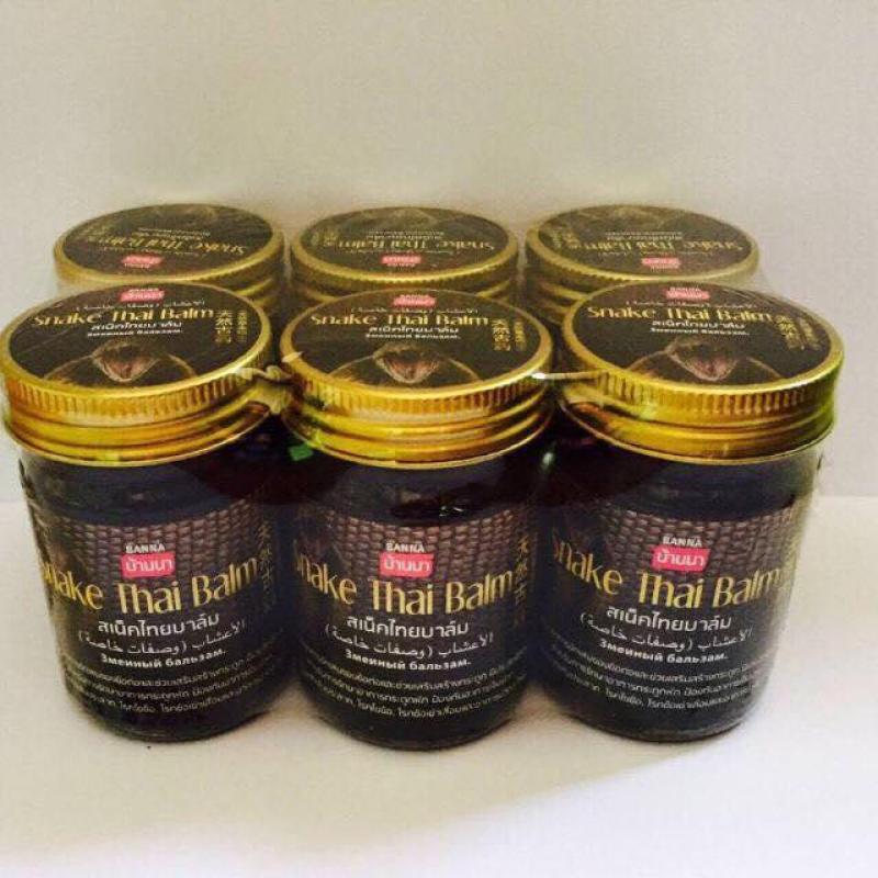 6 lọ cù là cao xoa bóp rắn thái lan 50gr x 6 cao cấp