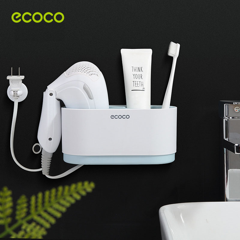 Kệ đựng , giá đỡ máy sấy tóc đa năng ECOCO E1811 (có 3 màu lựa chọn)