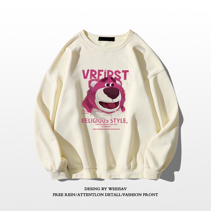 ÁO SWEATER NỮ IN HÌNH GẤU VRFIRST