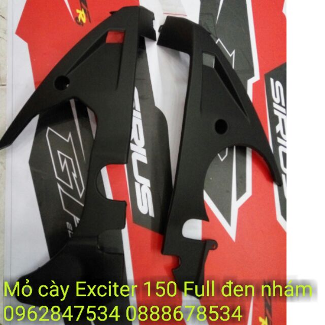 [Nhập RS0822 giảm 30k cho đơn 99k]Mỏ cày Exciter Full đen nhám - TanThanh 247