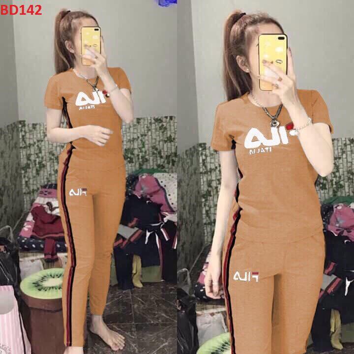 [HCM]sét bộ đồ thun cao cấp filla