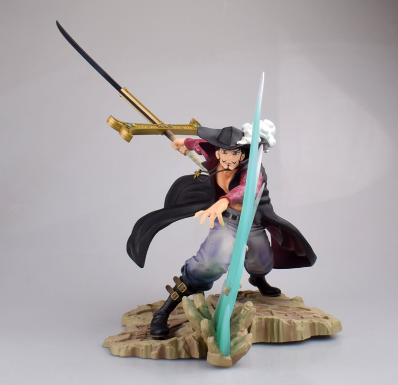 [HCM]Mô Hình Mihawk mắt diều hâu đệ nhất kiêm sĩ - One piece 30Cm