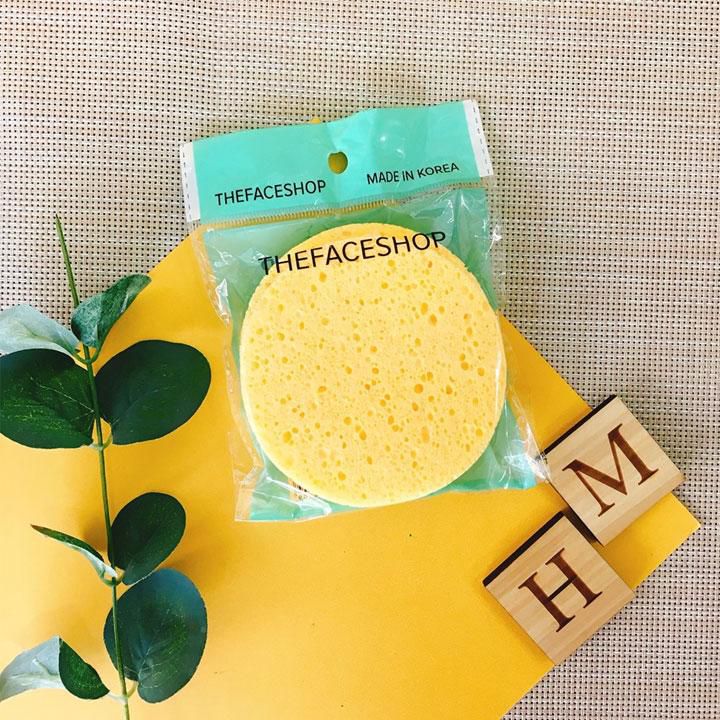 Mút rửa mặt bọt biển The Face Shop