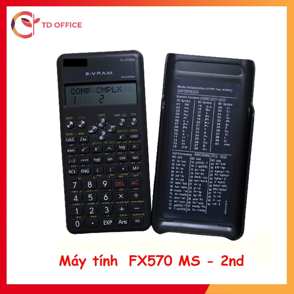 Máy Tính Cầm Tay FX570 MS 2nd Edition Máy Tính Giá Rẻ Dành Cho