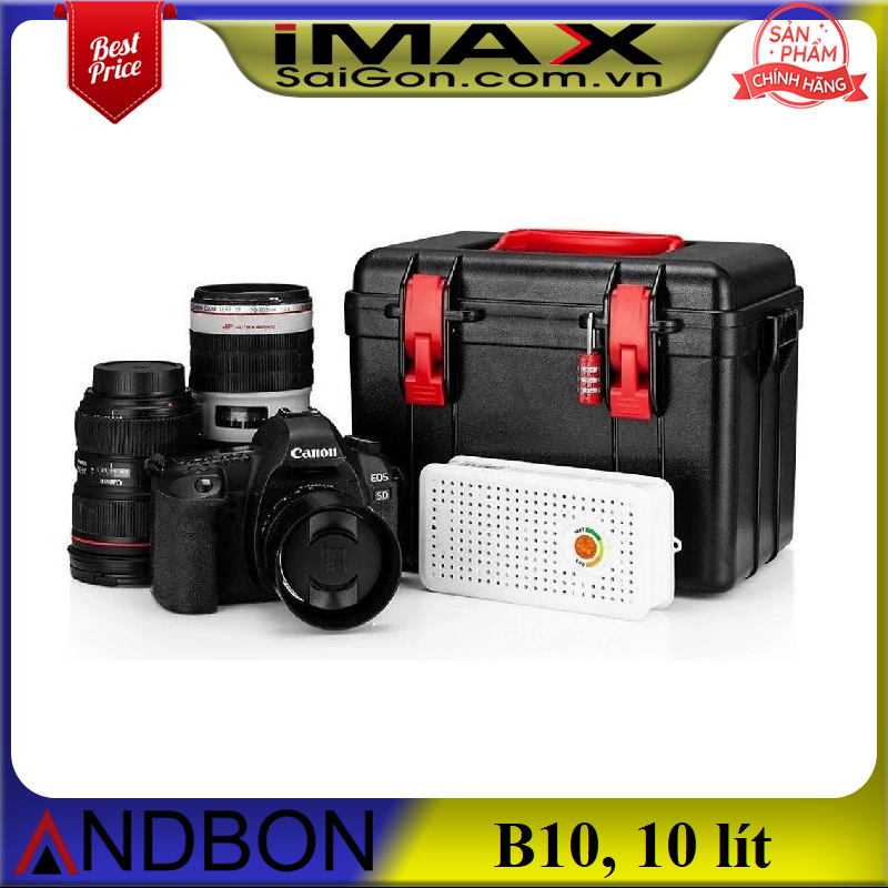 [HCM]Hộp chống ẩm di động Andbon B10 (Không ruột chống sốc)