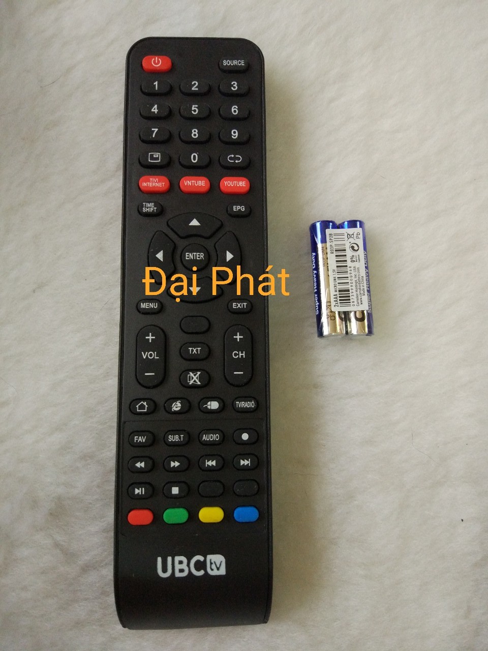 Điều Khiển Tivi UBC ( Hàng Thường)