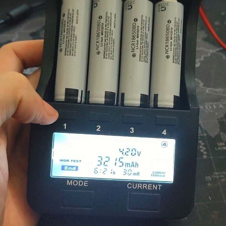 Pin 18650 cell PaNasonic 3200mAh xả 10A