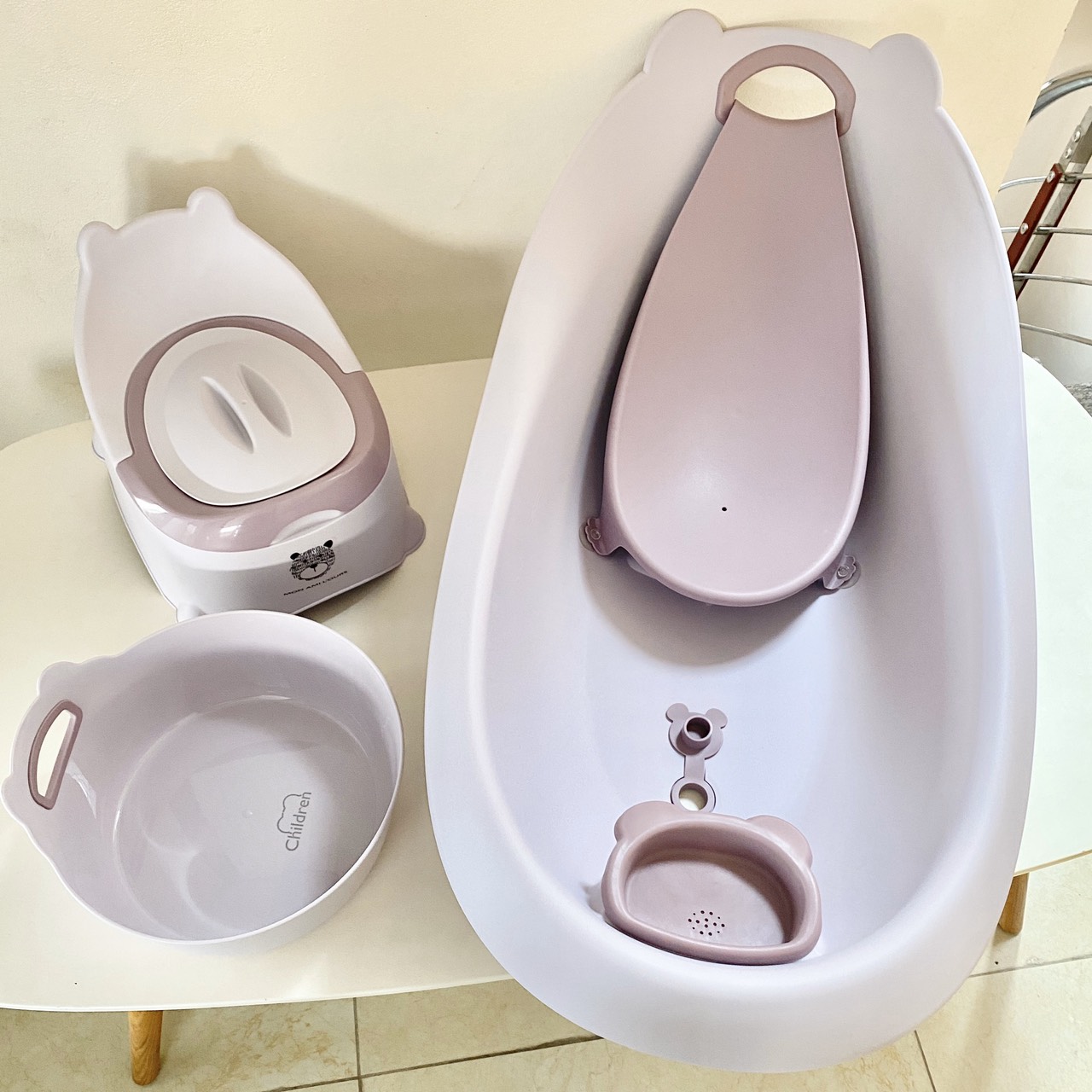 Chậu Tắm Phi Thuyền Cho Bé |Chậu Tắm Cho Bé|
