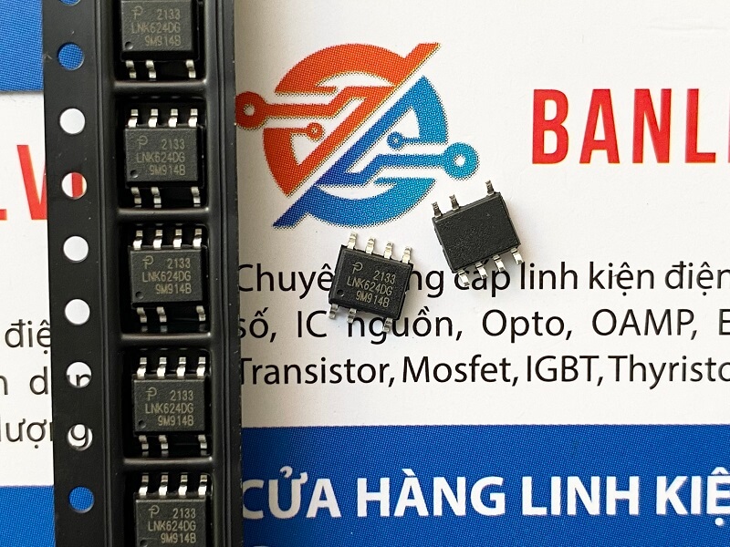 [Combo 3 chiếc] LNK624DG, LNK624 IC nguồn SOP-7