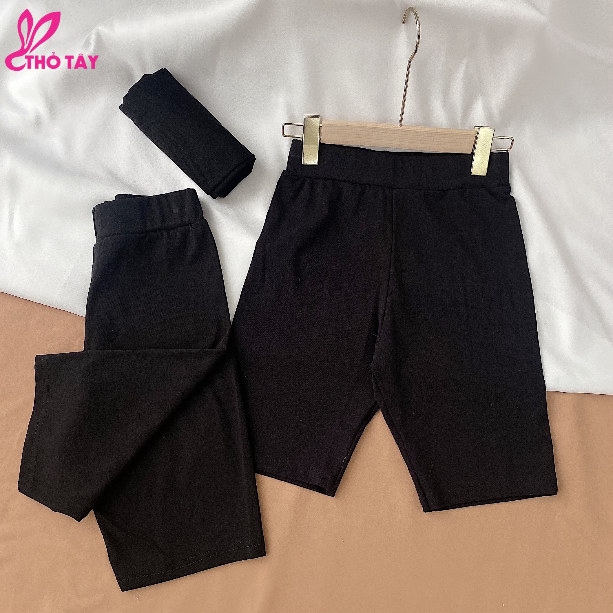 Quần Short Nữ Chất Thun Co Giãn - THỎ TÂY QSV110