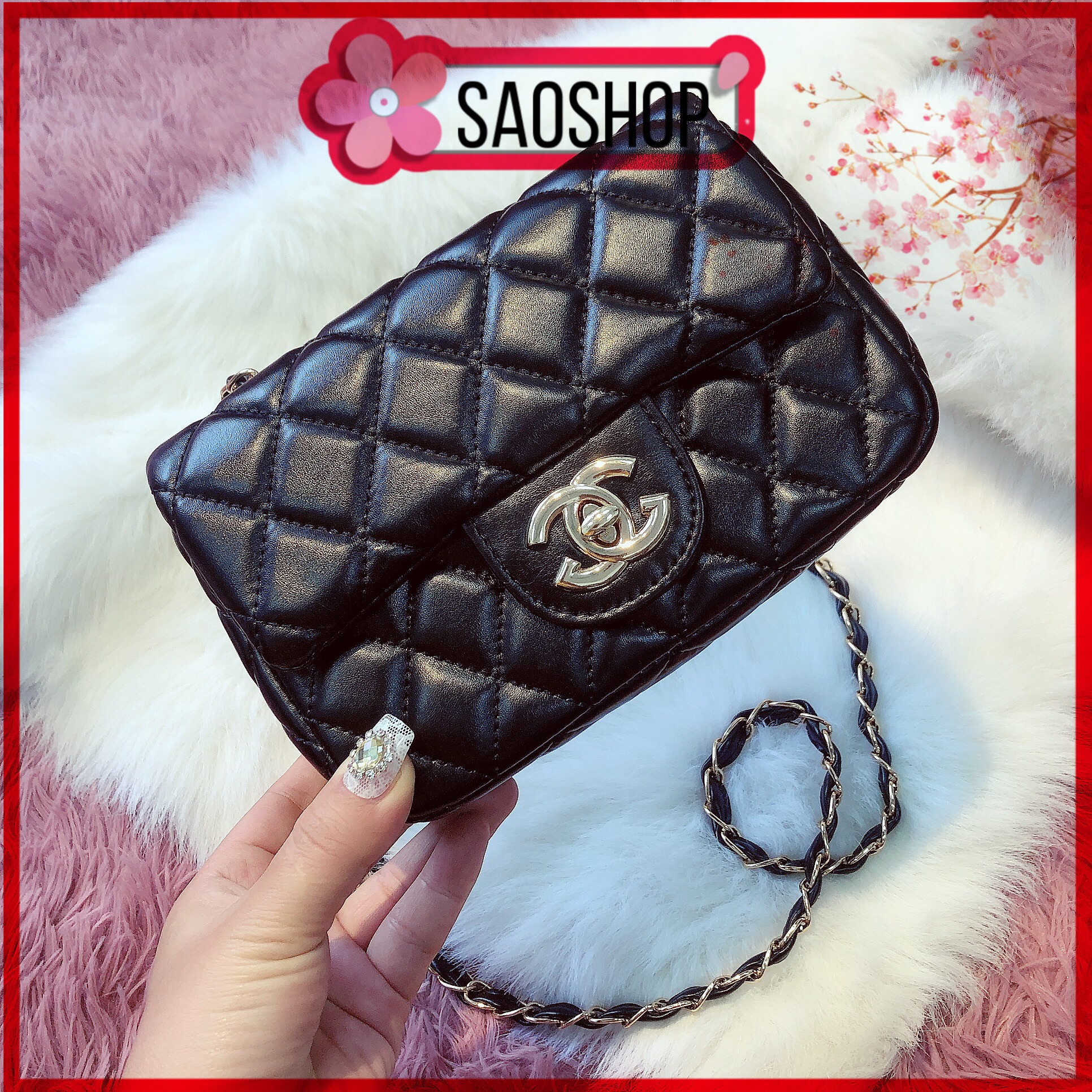 🌸 Túi classic mini đeo chéo đẹp size 18
