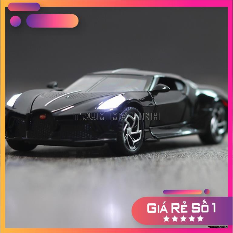 Mô hình xe bugatti la voiture noire 1:32 xhd