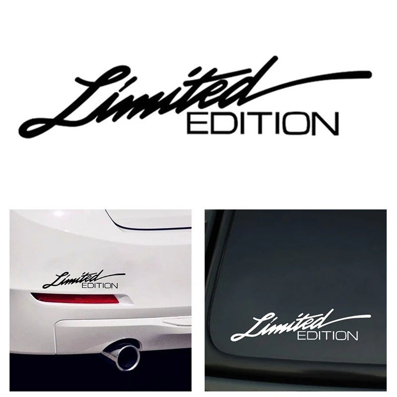 Tem Decal Phản Quang Limited Edition dán trang trí xe