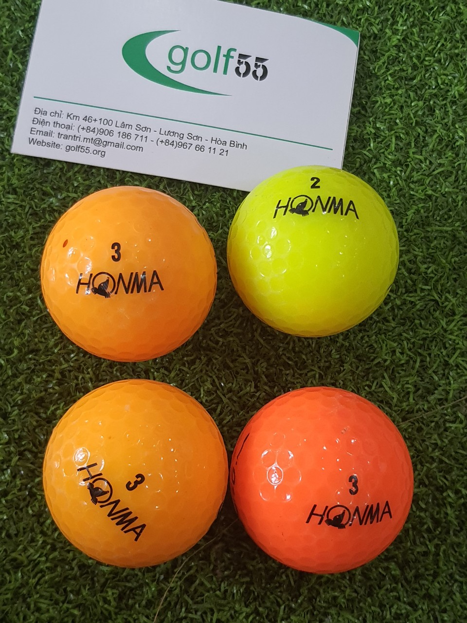 10 Quả bóng golf cũ honma độ mới 99%