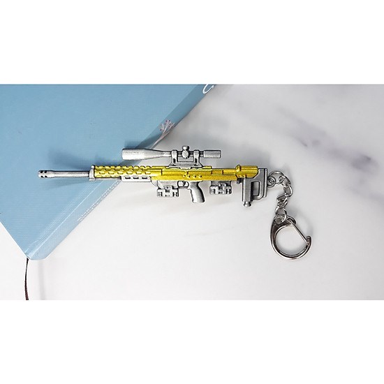 [HCM]Móc khóa mô hình trong Game PUBG Mẫu MK-S-DSR - Màu Vàng