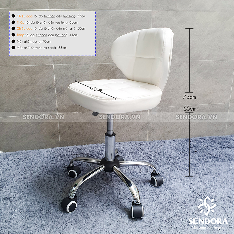 [HCM]Giường tiểu phẫu ghế tiêm Filler giường phun xăm nối mi nhập khẩu HMBB-8200