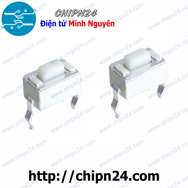 Nút nhấn 2 chân 3x6x4.3mm dip